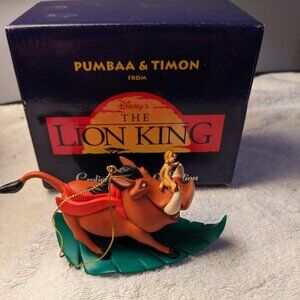 Pumbaa & Timon from The Lion King Ornament